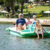 Ein Spaß für die ganze Familie: Auch einen Bootsverleih gibt es am Eginger See.