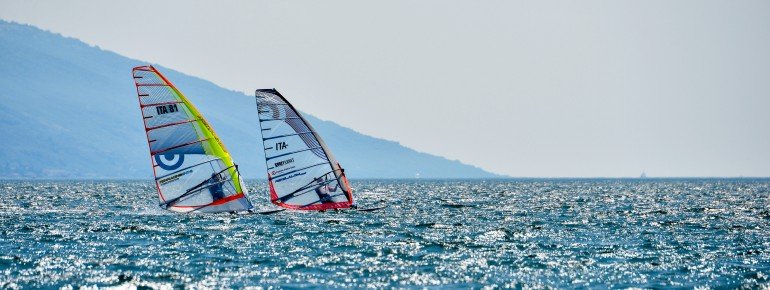 Windsurfen am Gardasee