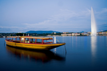 In Genf werden die kleinen Fähren Mouettes genannt.
