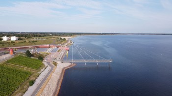 Gäste erwartet der Hafen mit ca. 130 Bootsliegeplätzen.