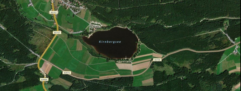 Satellitenbild Kirnbergsee