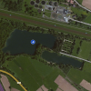 Der Köndringer Baggersee aus der Luftperspektive