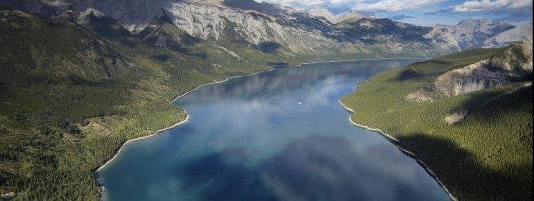 Der längste See der Rockies