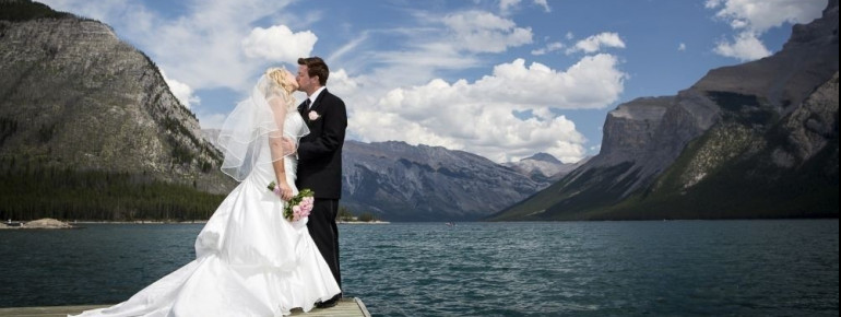 Der See ist ein beliebter Hochzeitsort