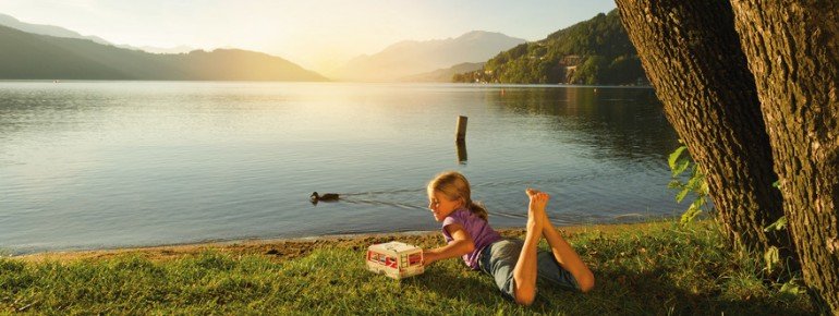 Vor allem bei Campingurlaubern ist der Millstätter See ein beliebtes Ziel für den Sommerurlaub