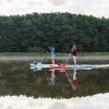 Der Mirower See ist auch ein beliebtes Ziel für Stand-up-Paddler.