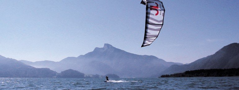 Der Mondsee ist ein Paradies für Wassersportler
