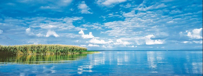 Die Müritz ist der größte Binnensee Deutschlands