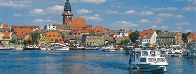 Stadthafen von Waren