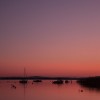 Sonnenuntergang am Murtensee