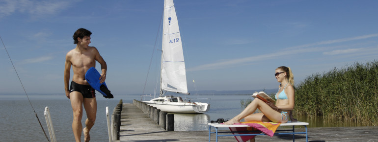 Baden, Faulenzen, Lesen, Segeln,...