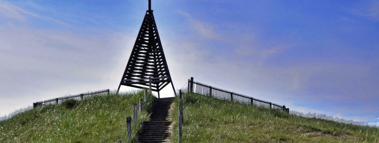 Von den Dünen lässt sich die Aussicht über die Insel genießen