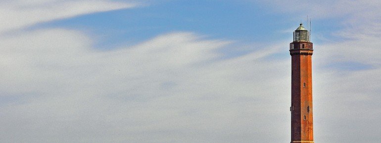 254 Stufen führen dich 54 Meter hoch auf den Leuchtturm