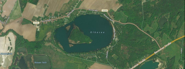 Satellitenbild Olbasee