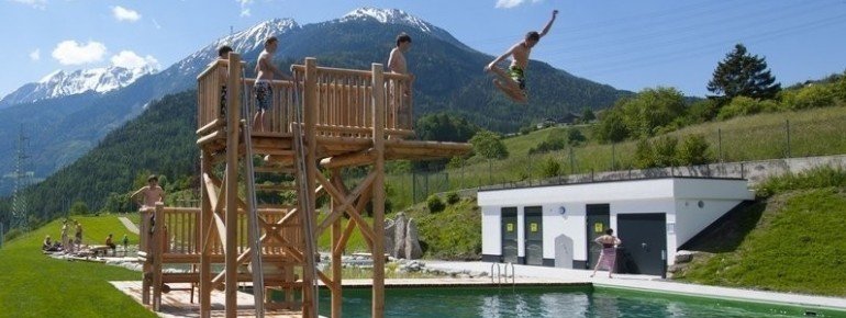 Sprungtürme im Pitz Park