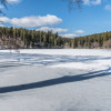 Auch im Winter ist der Schlüchtsee einen Besuch wert.
