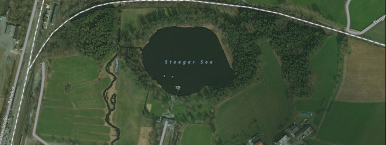 Satellitenbild Steegersee