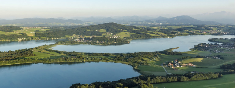 Ganz in der Nähe des Mattsees liegen auch noch Graben- und Obertrumersee.