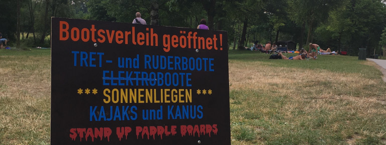 Einen Bootsverleih gibt es an beiden Strandbädern, also in Taching und Tengling.