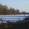 Wenn das Wetter mitspielt, kannst du im Winter auf dem Werdersee sogar Eislaufen.