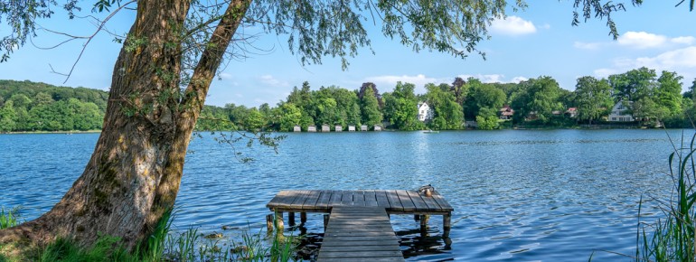 Der Weßlinger See ist der kleinste der fünf Seen in der Region Starnberg Ammersee.