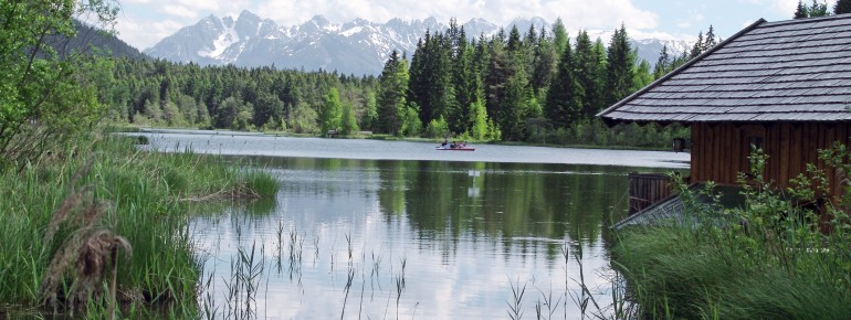 Die idyllische Umgebung lädt zum Verweilen ein.