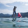 Beliebter Sport auf dem Wolfgangsee: Stand-up-Paddling.