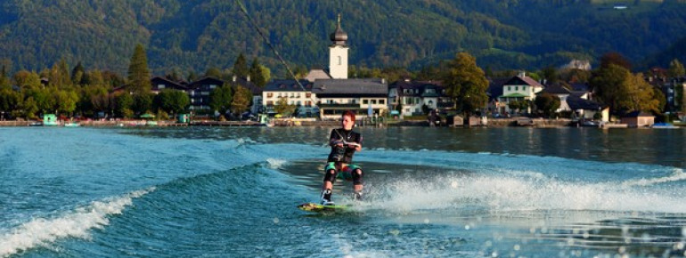 Wassersportler erwartet ein großes Angebot am beliebten Wolfgangsee.