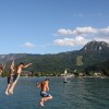 Die Qual der Wahl zwischen elf Strandbädern hat man am Wolfgangsee.