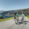 Rund um den Zeller See gibt es mehrere Radtouren, die sich für die ganze Familie eignen.