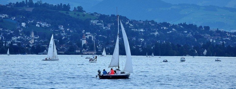 Blick auf die Garner Alpen