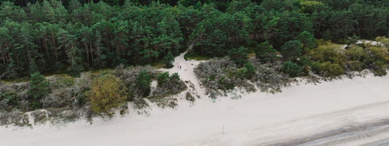 Fine sand, shallow water and plenty of space. The Zinnowitz beach is perfect for a relaxing vacation.