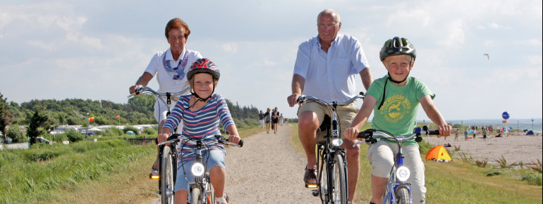 Riding your bike around the island is only one of many things to do.