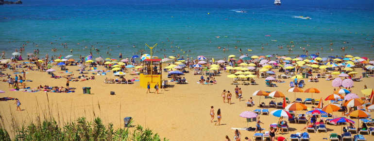 Golden Bay is popular with tourists and locals alike.