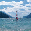 North bank of Lake Garda: wind surfing in Torbole