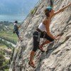 Climbing at Lago di Garda