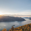The region in the canton of Ticino offers a view of the Brissago Islands above Lake Maggiore.