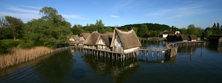 The dwellings at Unteruhldingen are UNESCO World Heritage.