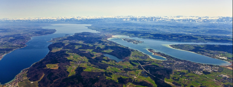 Lake Constance is one of the largest lakes in Europe.