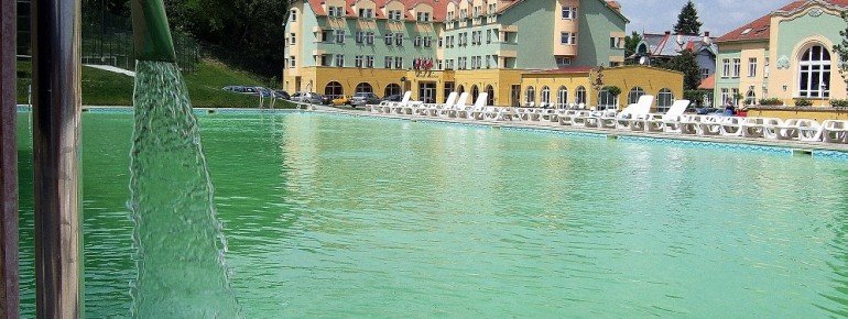 The salt water basins are known for their healing powers.