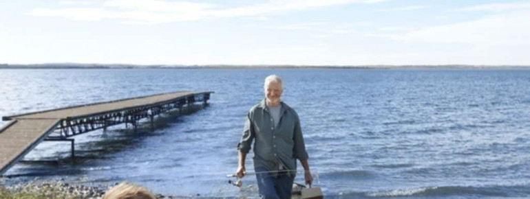 Lesser Slave Lake is partially reachable by car