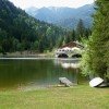 Lake Pflegersee is the perfect spot to spend hot summer days.