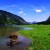 Lake Vilsalpsee is stunning with its crystal-clear water.