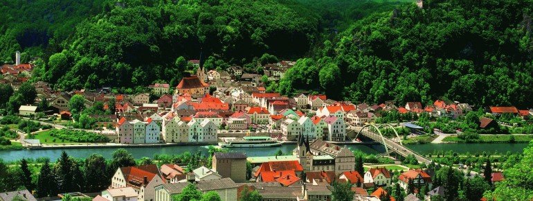 Blick auf Riedenburg