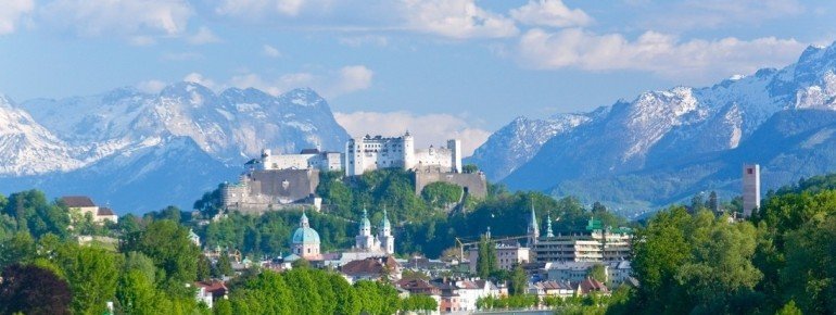 Blick auf Salzburg