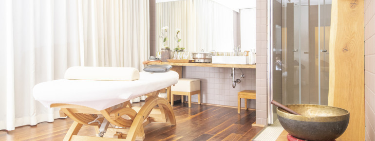 Kabine für Wellnessanwendungen