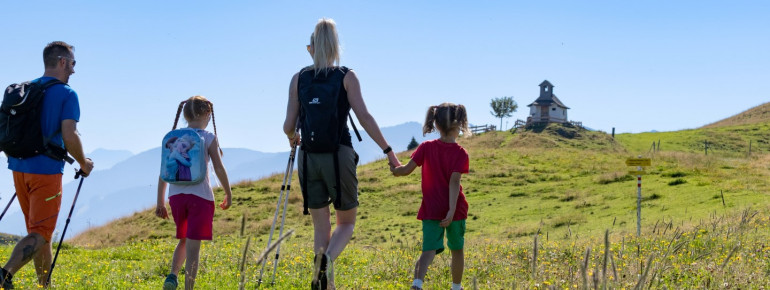 Familie Wandern am Markbachjoch Wildschönau