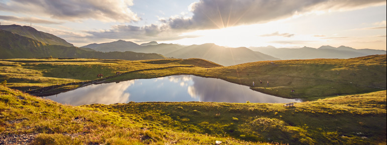 Beeindruckende Landschaft in Saalbach