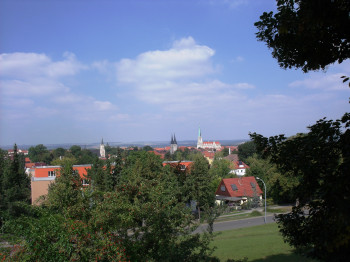 Blick auf Mühlhausen