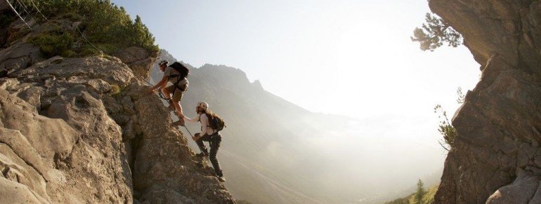 Egal ob klettern im Sommer...